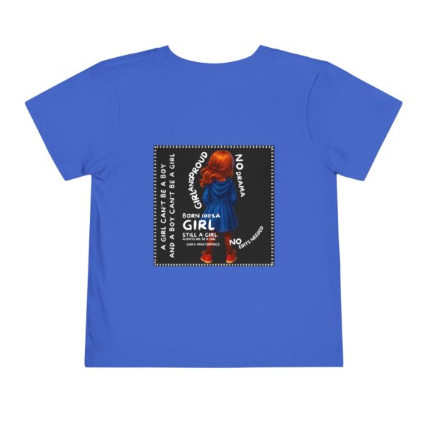 Girl Toddler Tee: Identity - Girl is not a Boy - Image 46