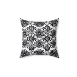 Tuter Spun Polyester Square Pillow