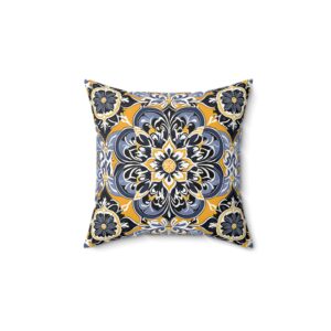 Orien Spun Polyester Square Pillow