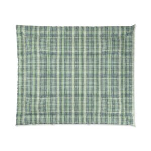 Green Plaid Comforter