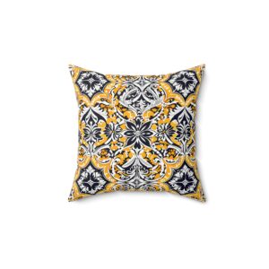 Youco Spun Polyester Square Pillow
