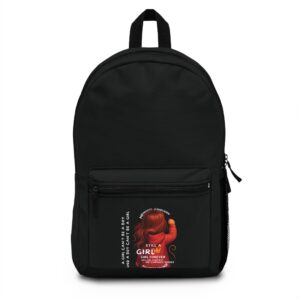 “Born 100% Girl” Backpack – Empower Her Daily Adventures