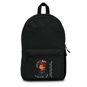 “Born 100% Boy” Backpack – Confidence for Every Journey