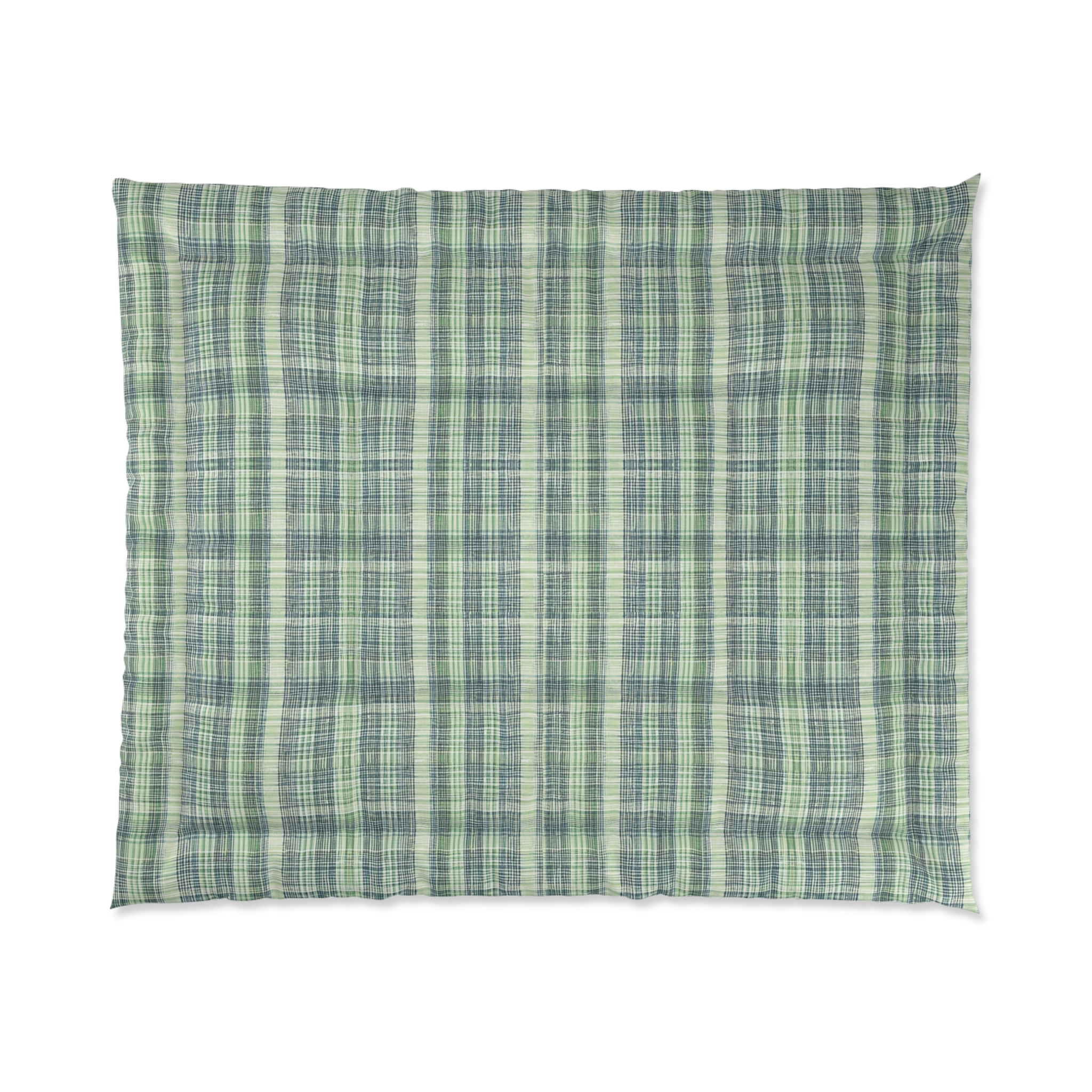 Green Plaid Comforter (HLC0056)