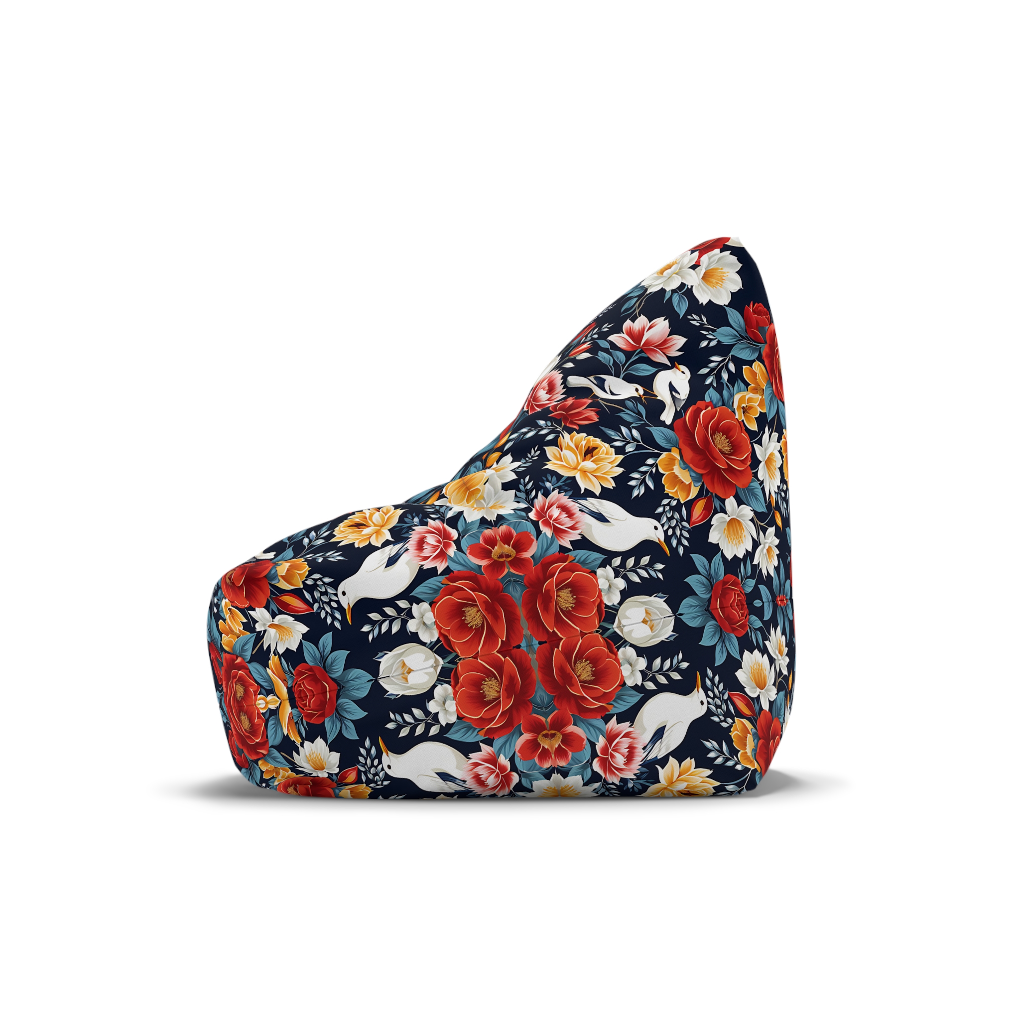 Floral Burst Bean Bag Chair Cover (HLBBC0005 - Image 4