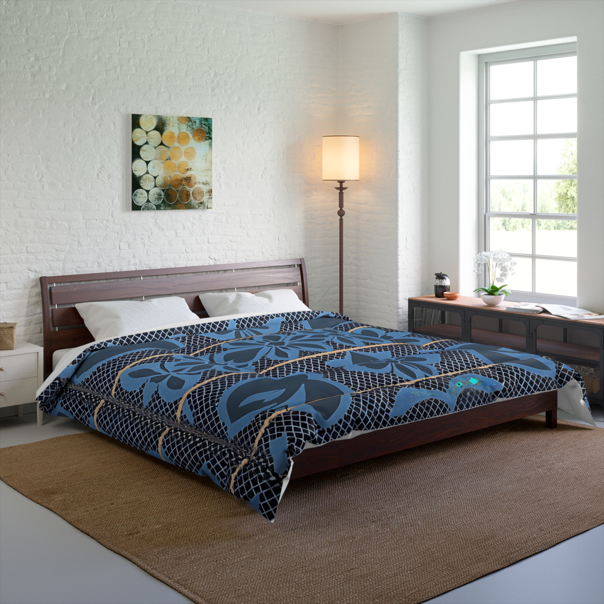Basotho Blue Comforter (HLC0009) - Image 2