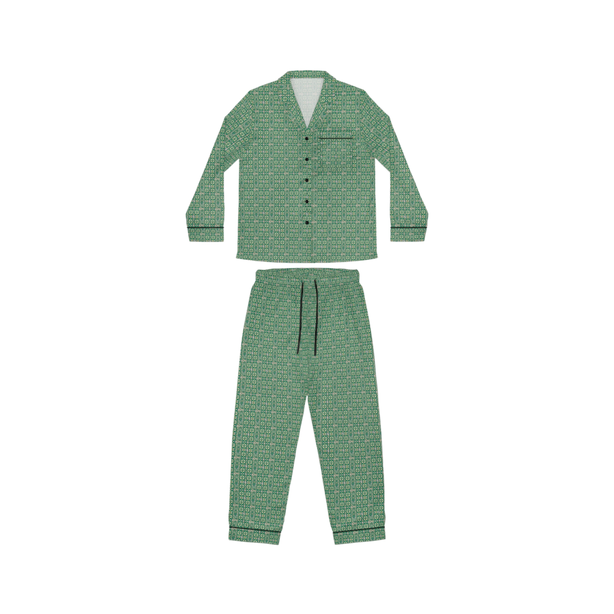 Emerald Women's Satin Pajamas (HLPJ0089)