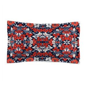 Winter Floral Microfiber Pillow Sham (HLPS0005)