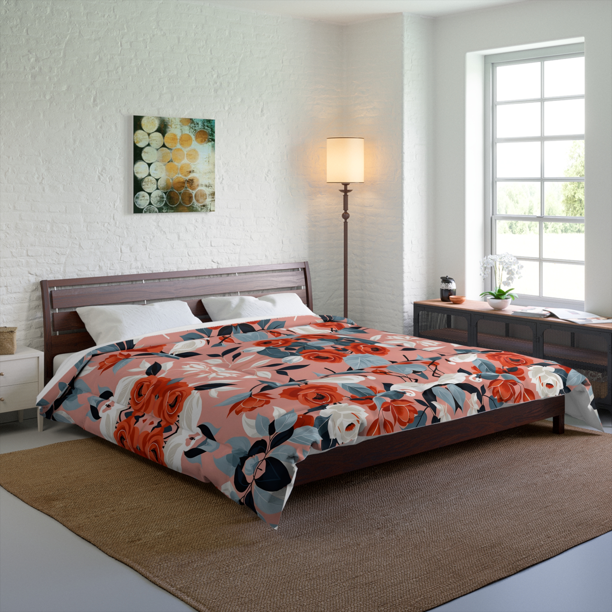 White flamingo Comforter (HLC0024) - Image 2