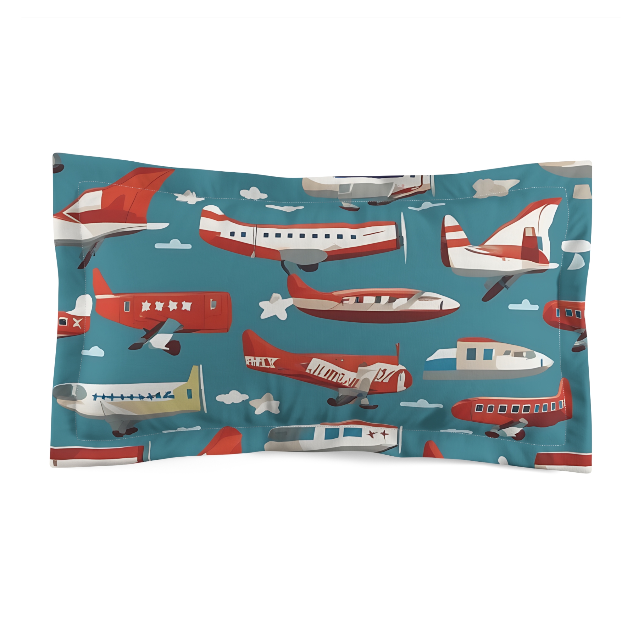 Airplane Microfiber Pillow Sham (HLPS0080)