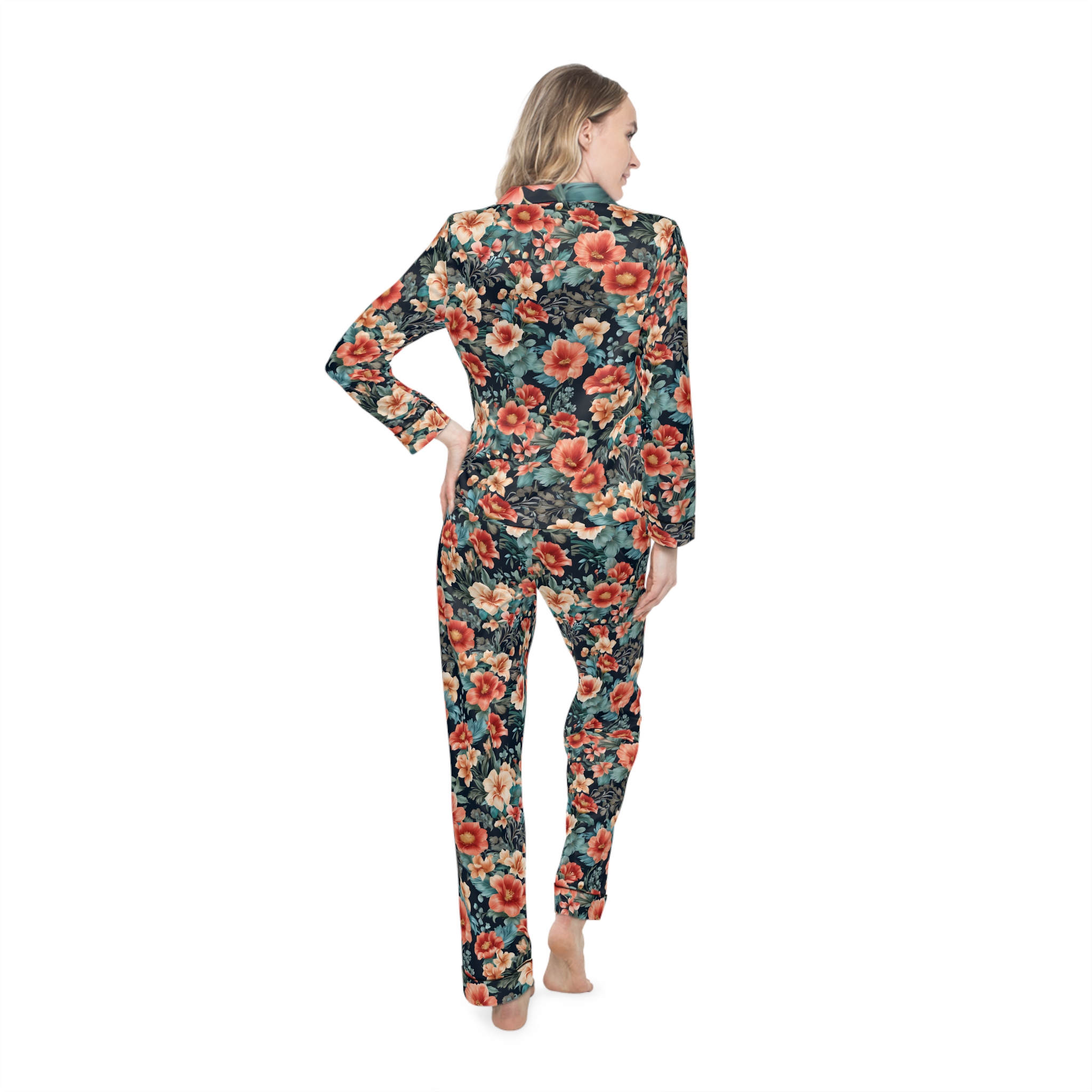 Haven Women's Satin Pajamas (HLPJ0065) - Image 4