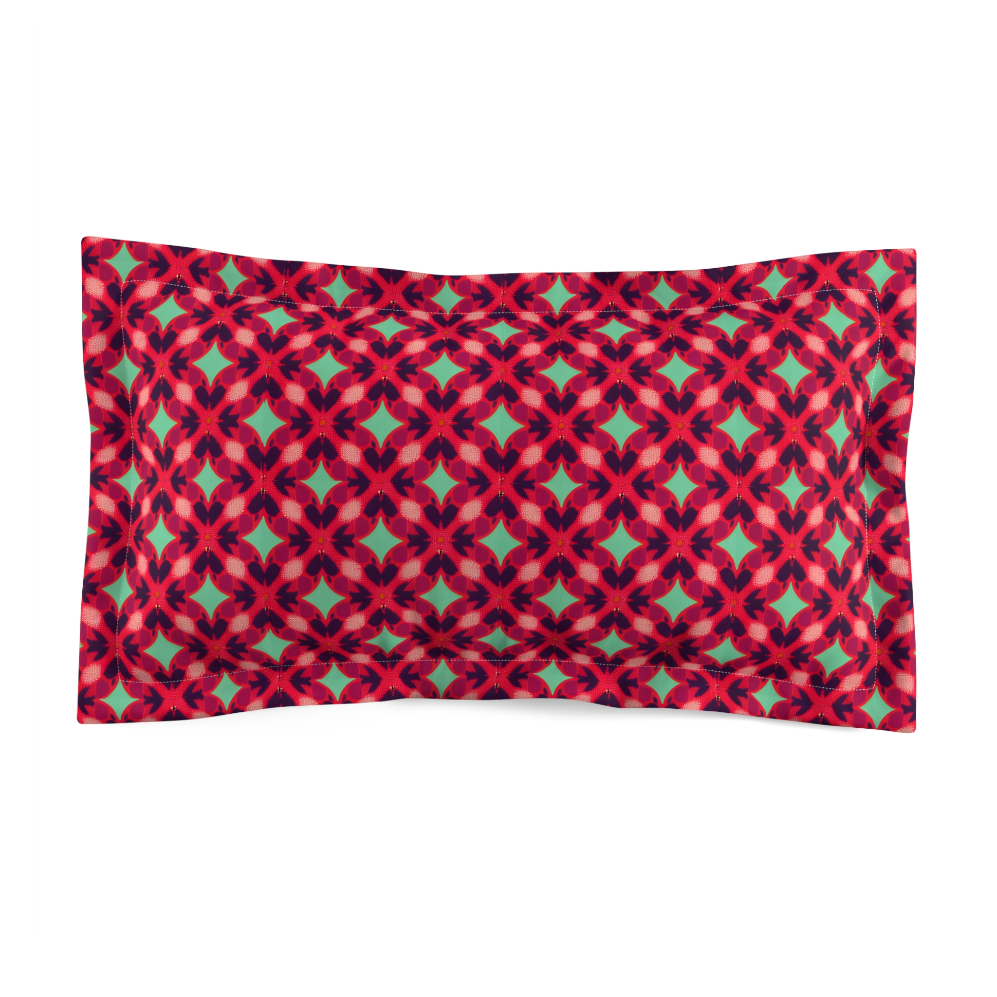 Red Microfiber Pillow Sham (HLPS0067)