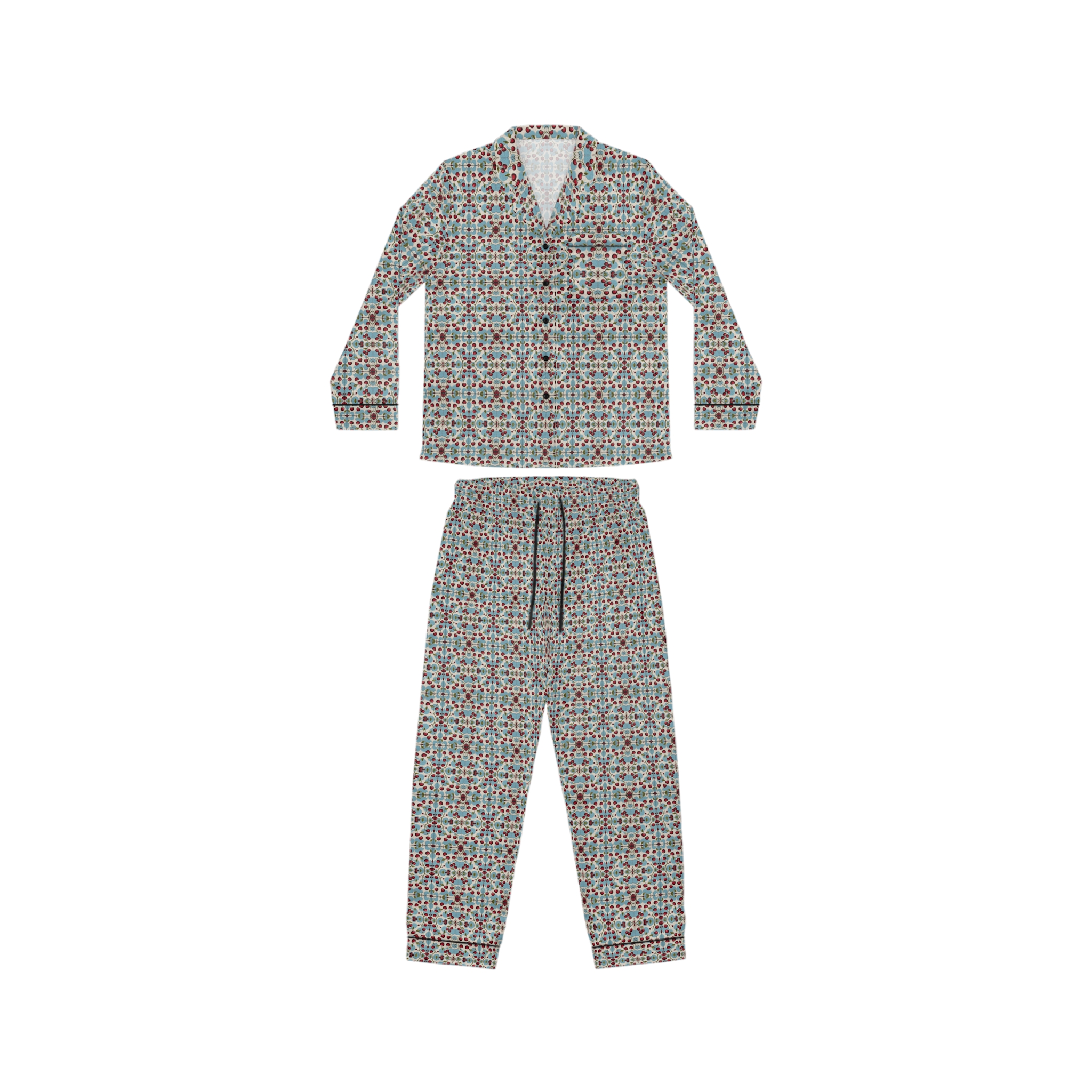 Cherrieville Women's Satin Pajamas (HLPJ0081)