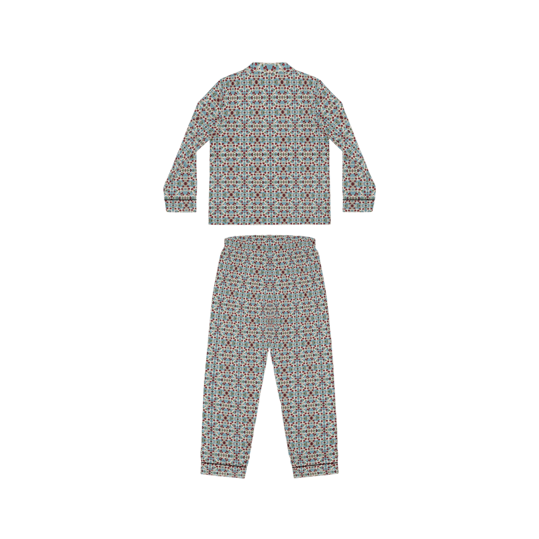 Cherrieville Women's Satin Pajamas (HLPJ0081) - Image 2