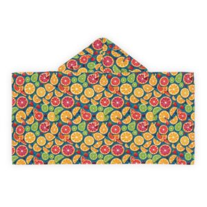 Colour Lemon Youth Hooded Towel - Fun Bath Time Accessory (HLKT0017)