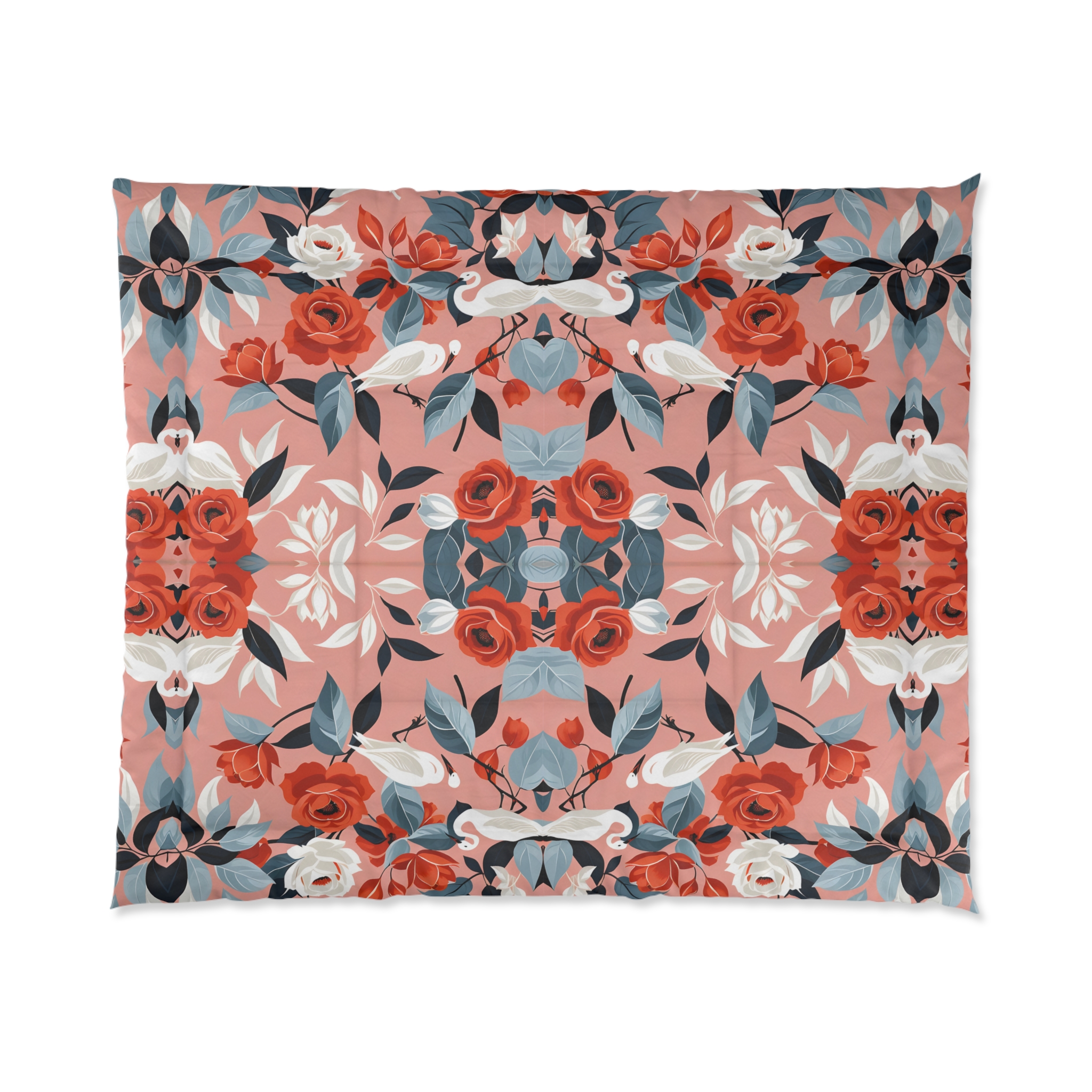 White flamingo Comforter (HLC0024)