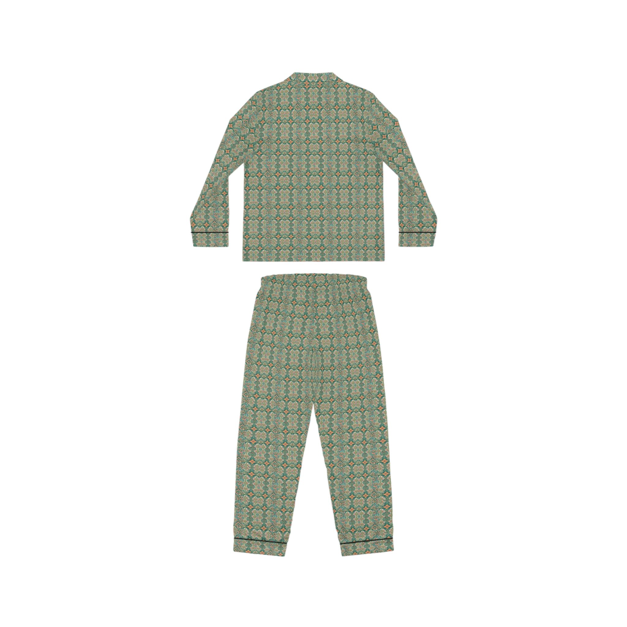 Gilded Women's Satin Pajamas (HLPJ0090) - Image 2