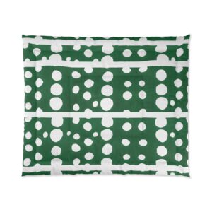 Green Pokerdot Comforter (HLC0014)