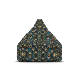 Peacock Bean Bag Chair Cover (HLBBC0015)