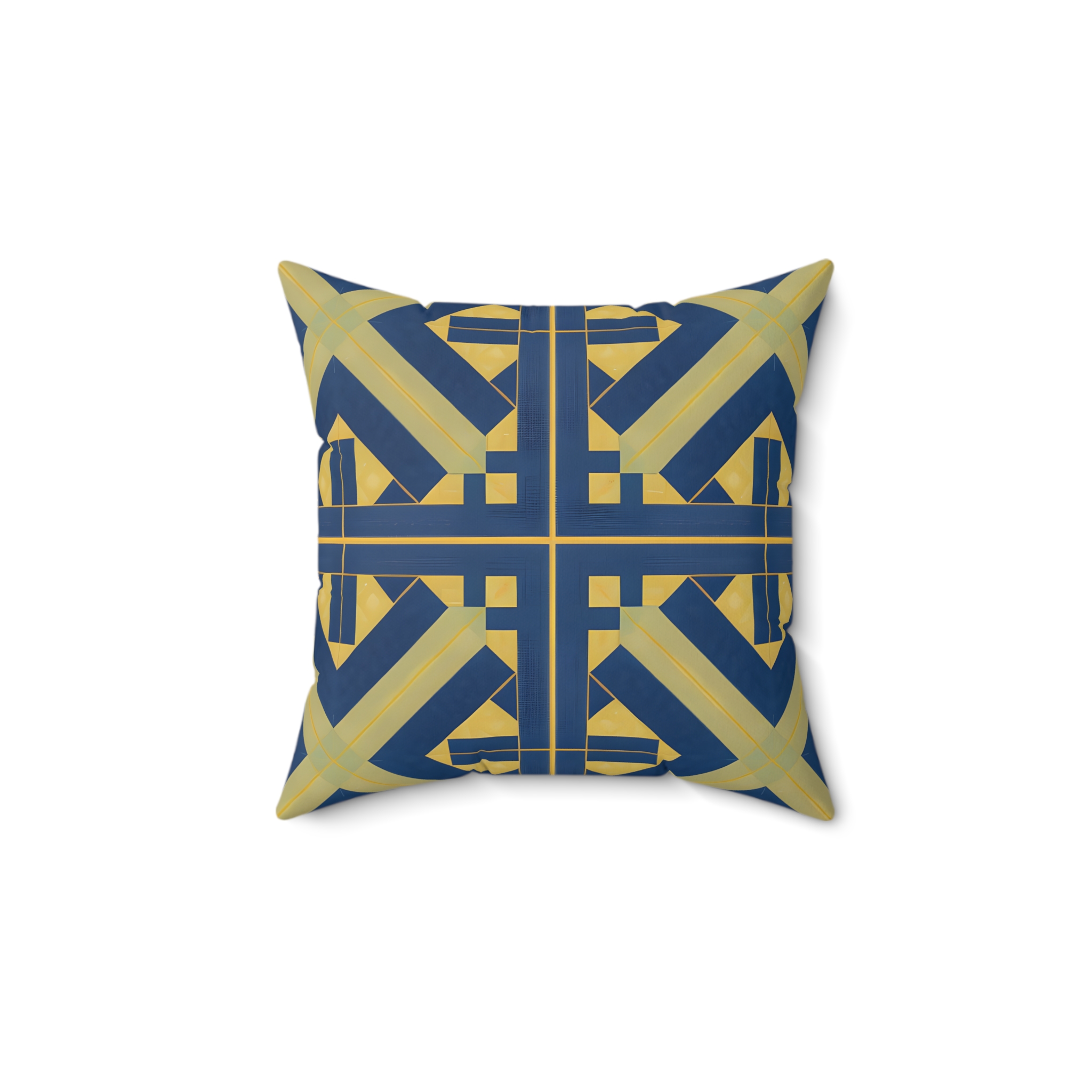X 02 Spun Polyester Square Pillow (HLSQ0016)