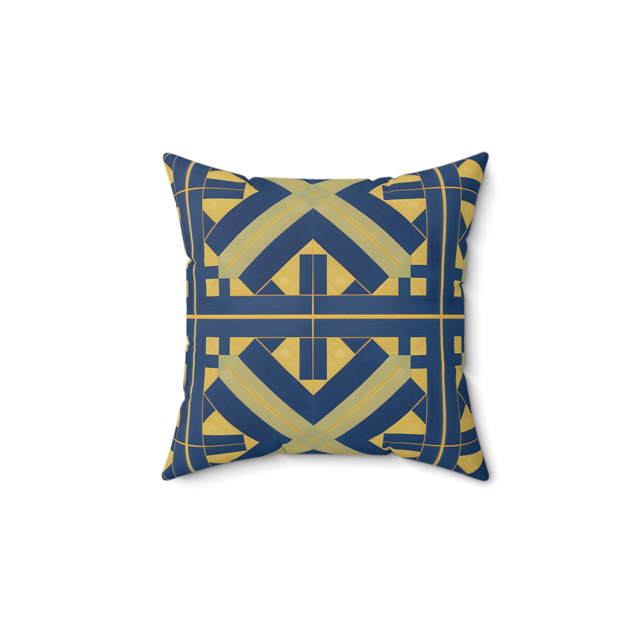 X 02 Spun Polyester Square Pillow (HLSQ0016) - Image 2