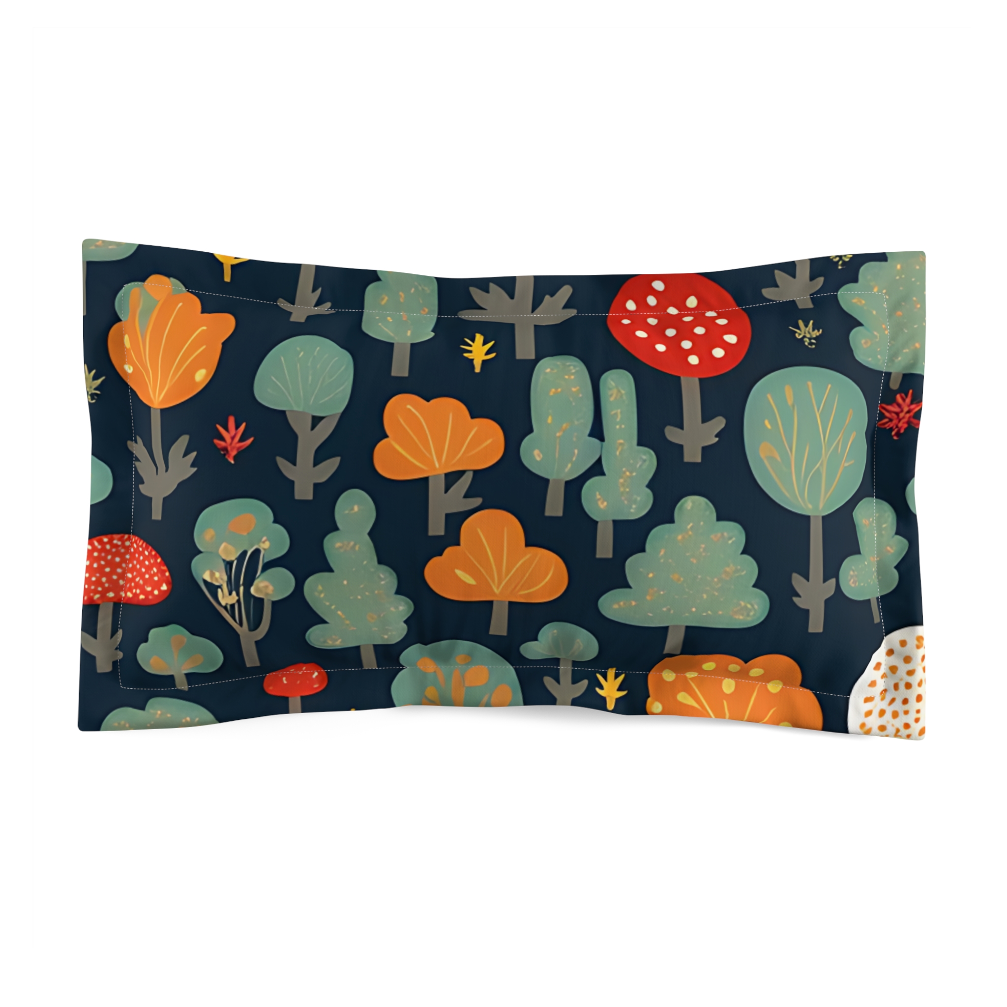 Hampton Crispy Trees Microfiber Pillow Sham (HLPS0030)
