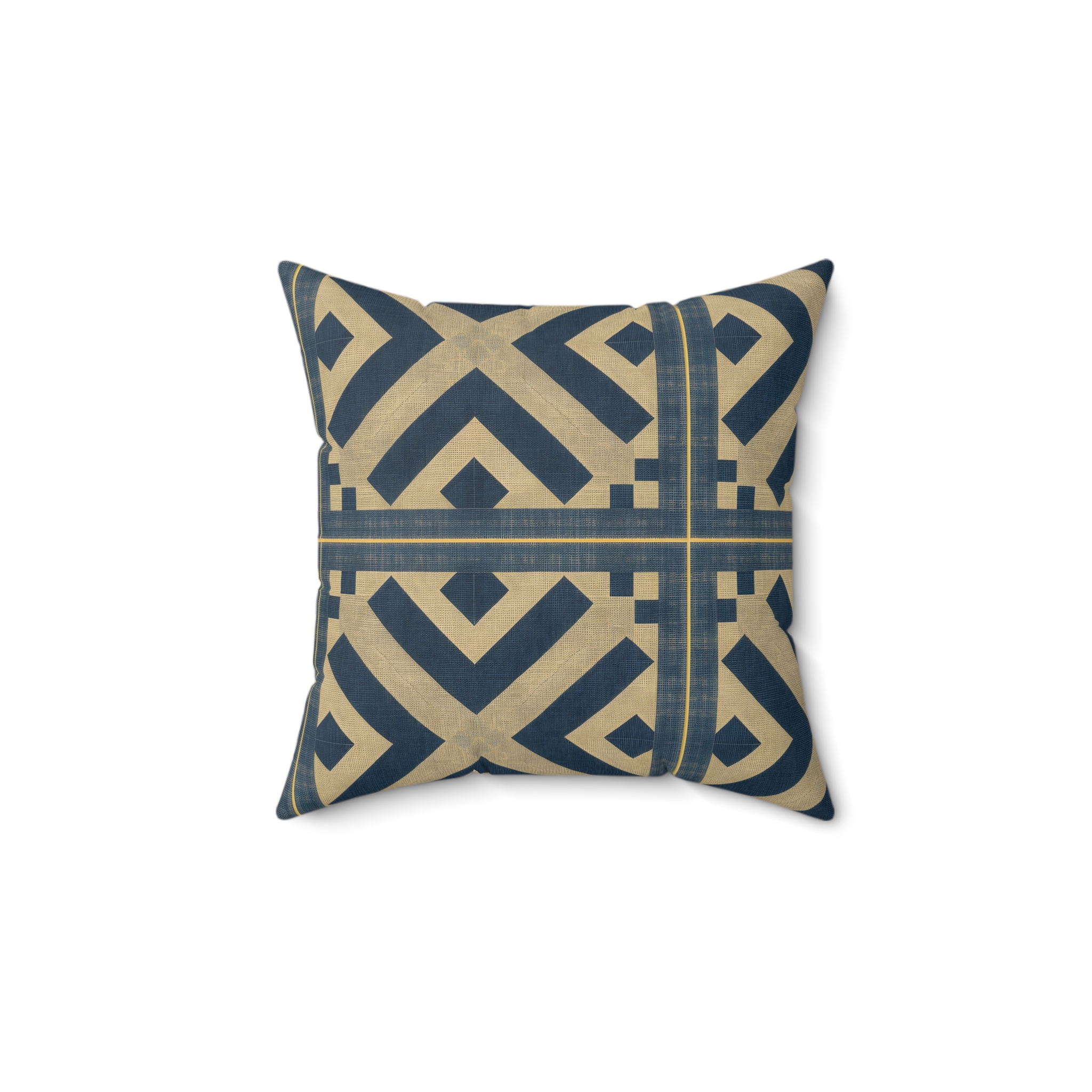 X 01 Spun Polyester Square Pillow (HLSQ0017) - Image 2